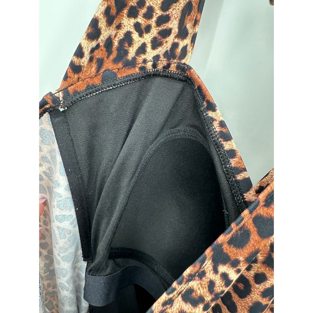 Ruby Ribbon Womens Animal Print Riviera One Piece Swimsuit Size 18 Beach Vaca - Picture 11 of 11